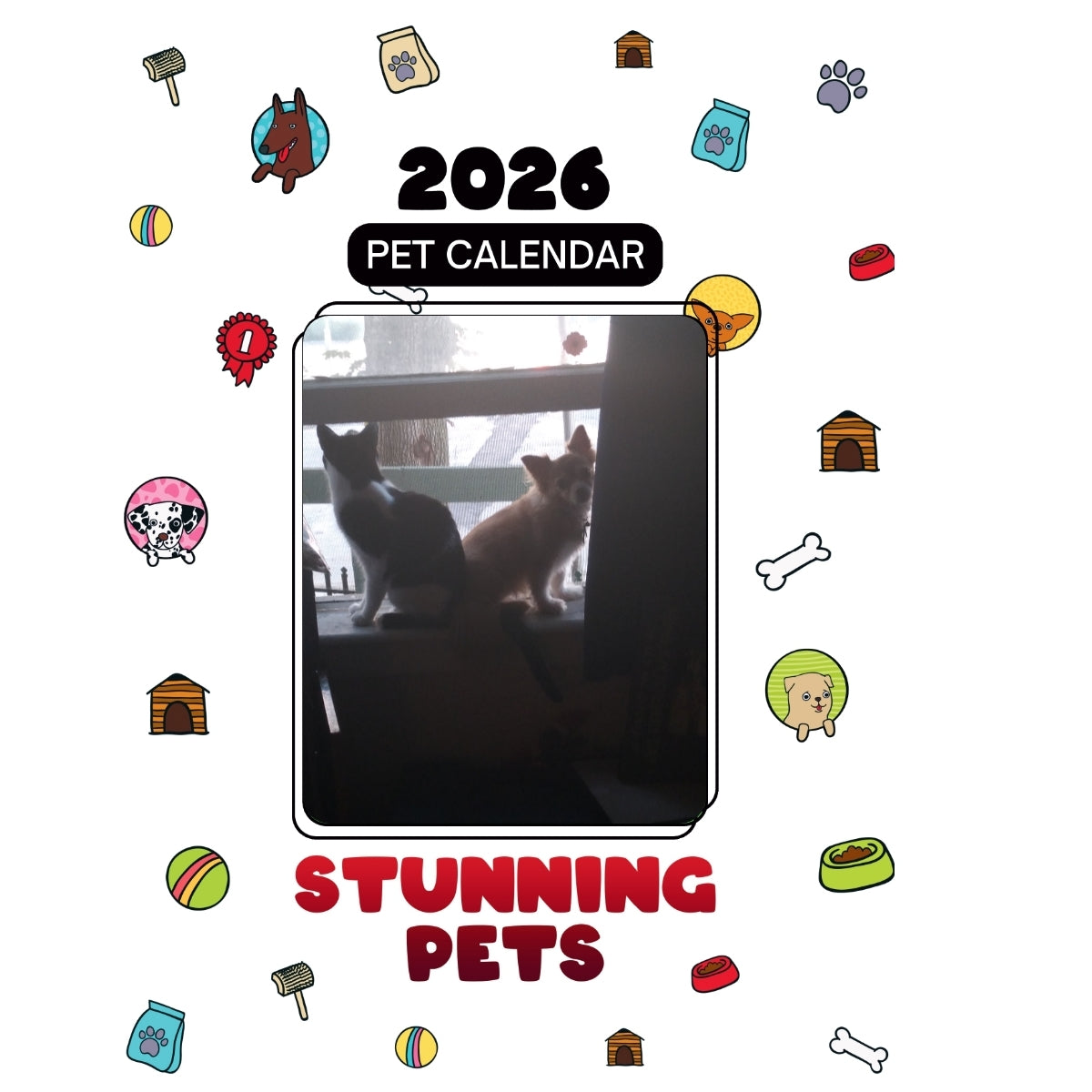 2 Headlines Stunning Pets: A 2026 Pet Calendar