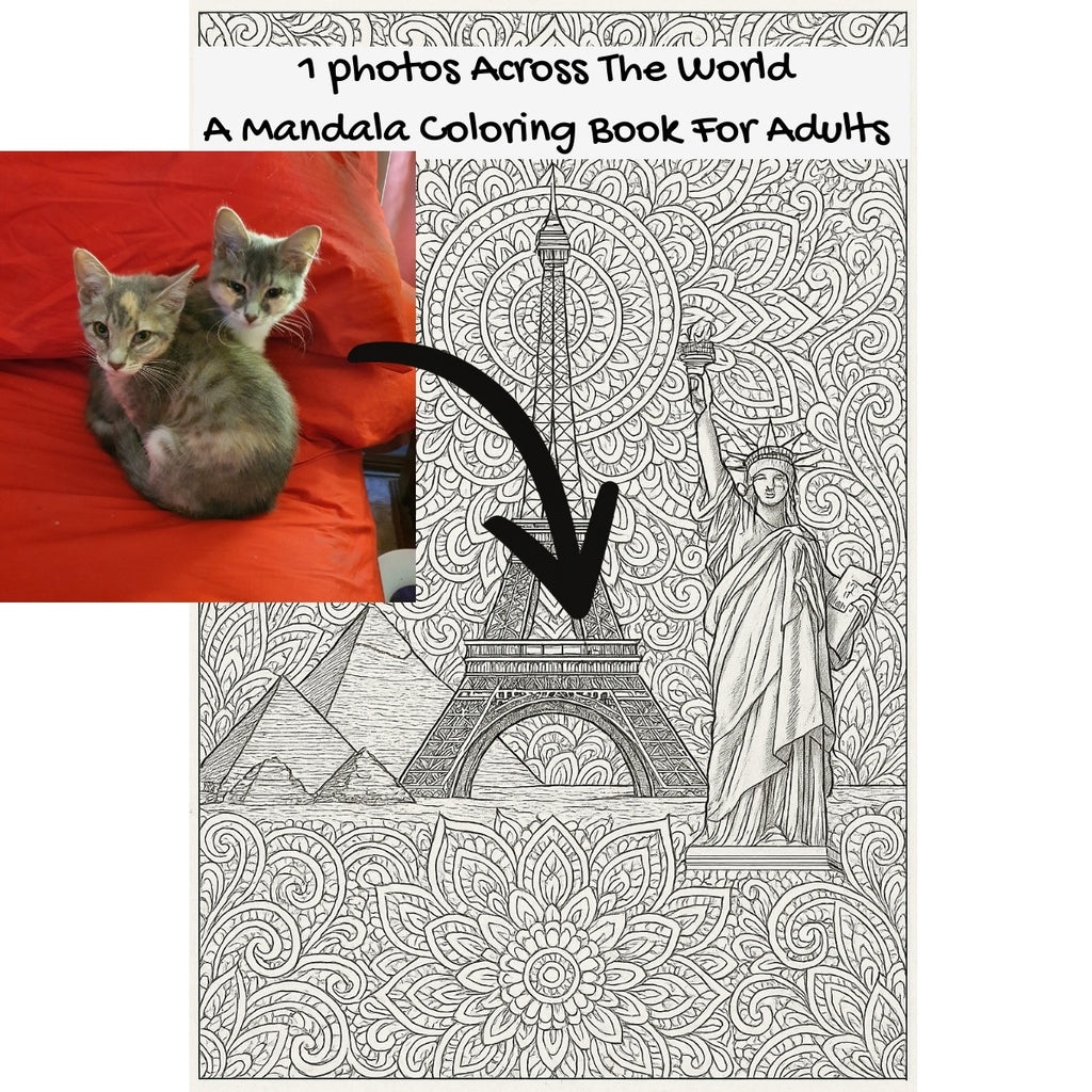 1 photos Across The World: A Mandala Coloring Book For Adults