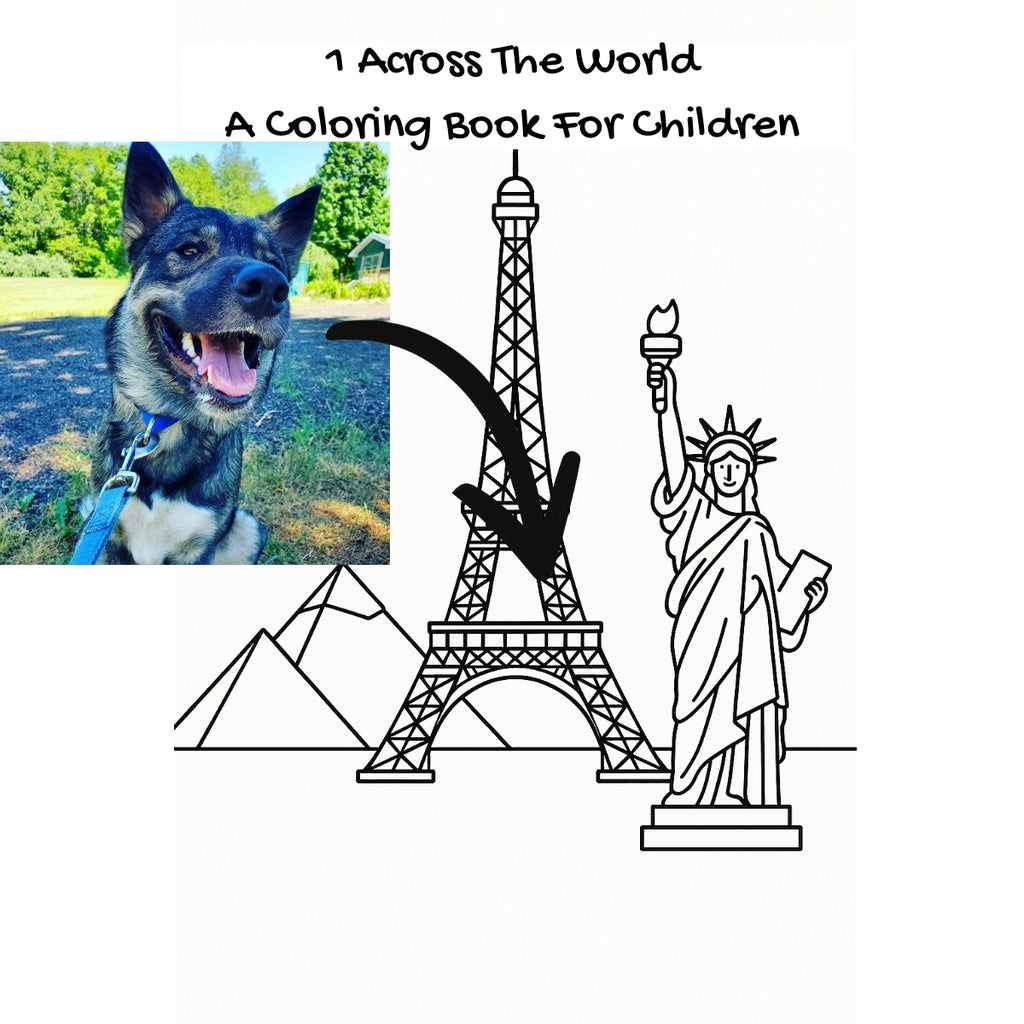 1 Across The World: A Coloring Book For Children