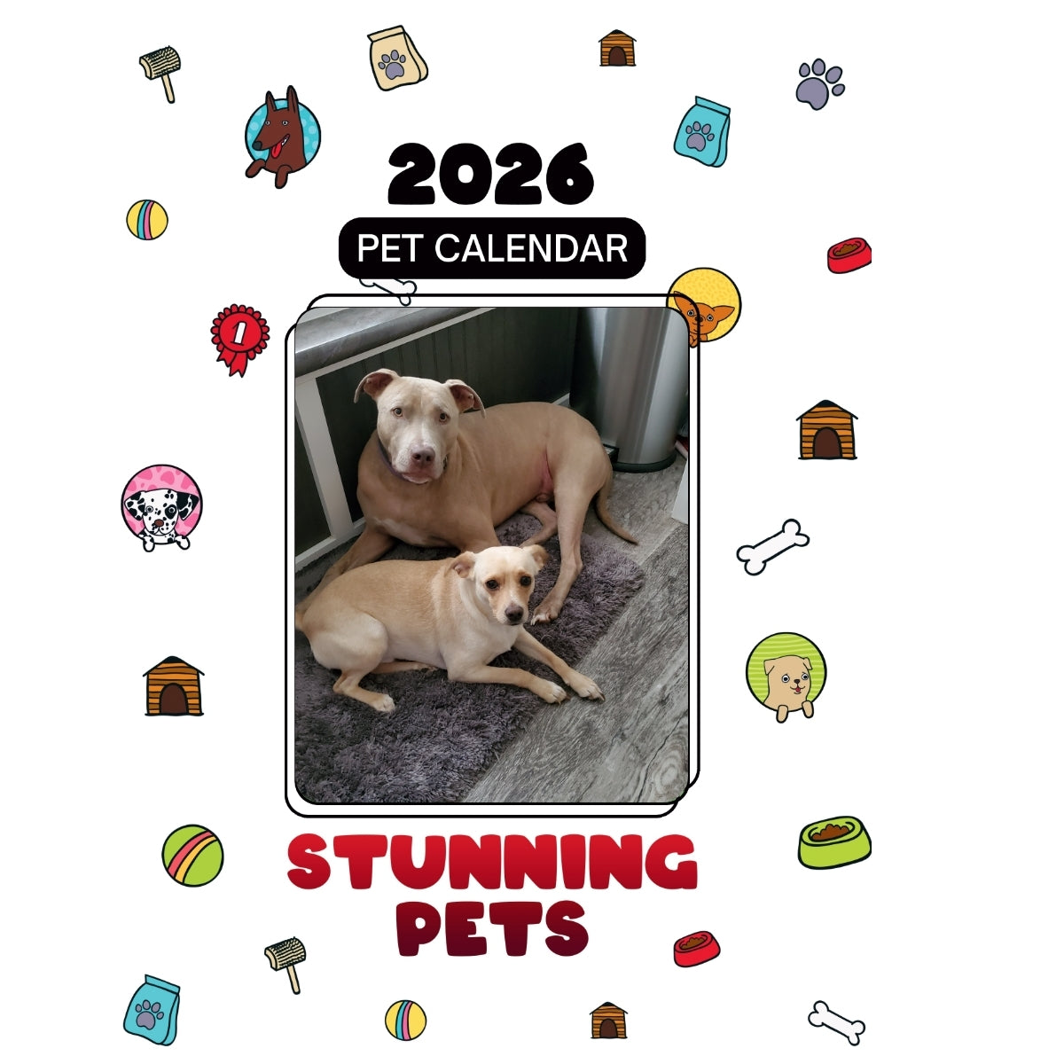 2 Headlines Stunning Pets: A 2026 Pet Calendar