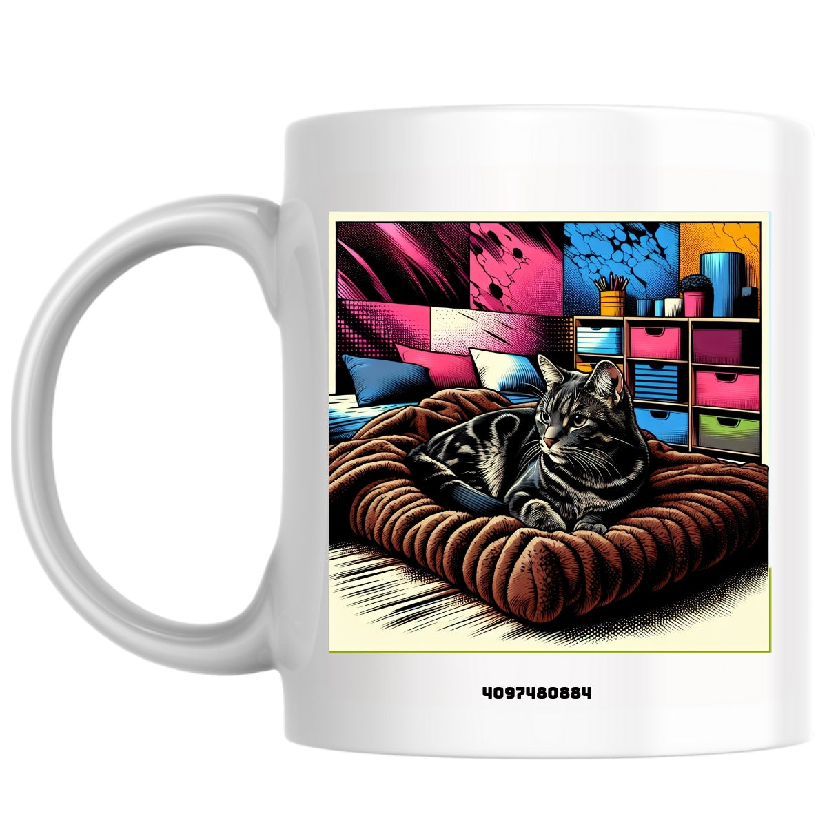 4097480884 the Magnificent: Pop Art Coffee Mug