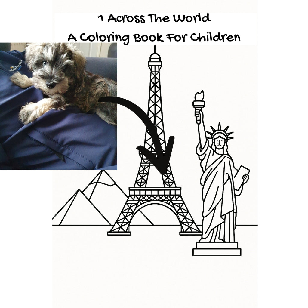 1 Across The World: A Coloring Book For Children