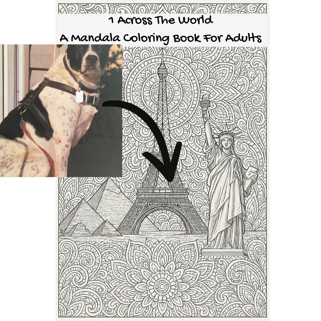 1 Across The World: A Mandala Coloring Book For Adults