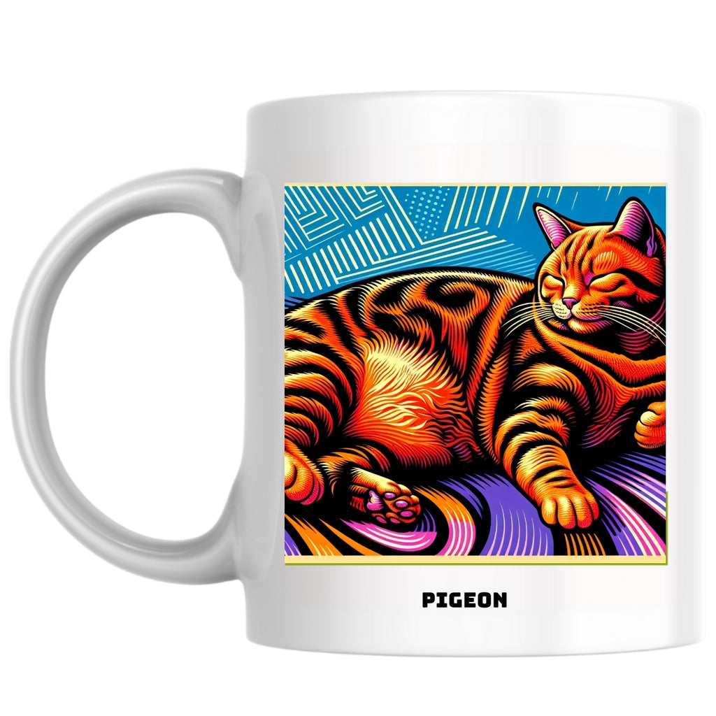 Pigeon the Magnificent: Pop Art Coffee Mug