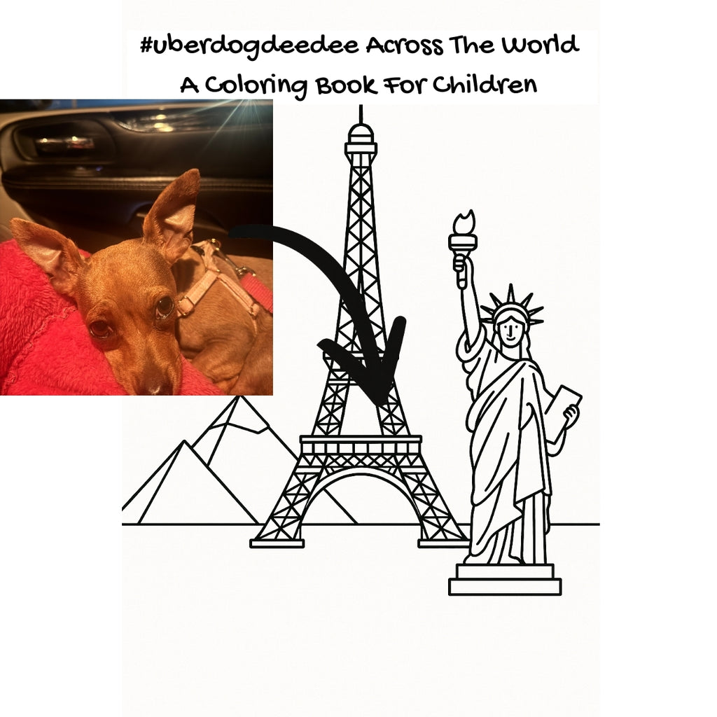 #uberdogdeedee Across The World: A Coloring Book For Children