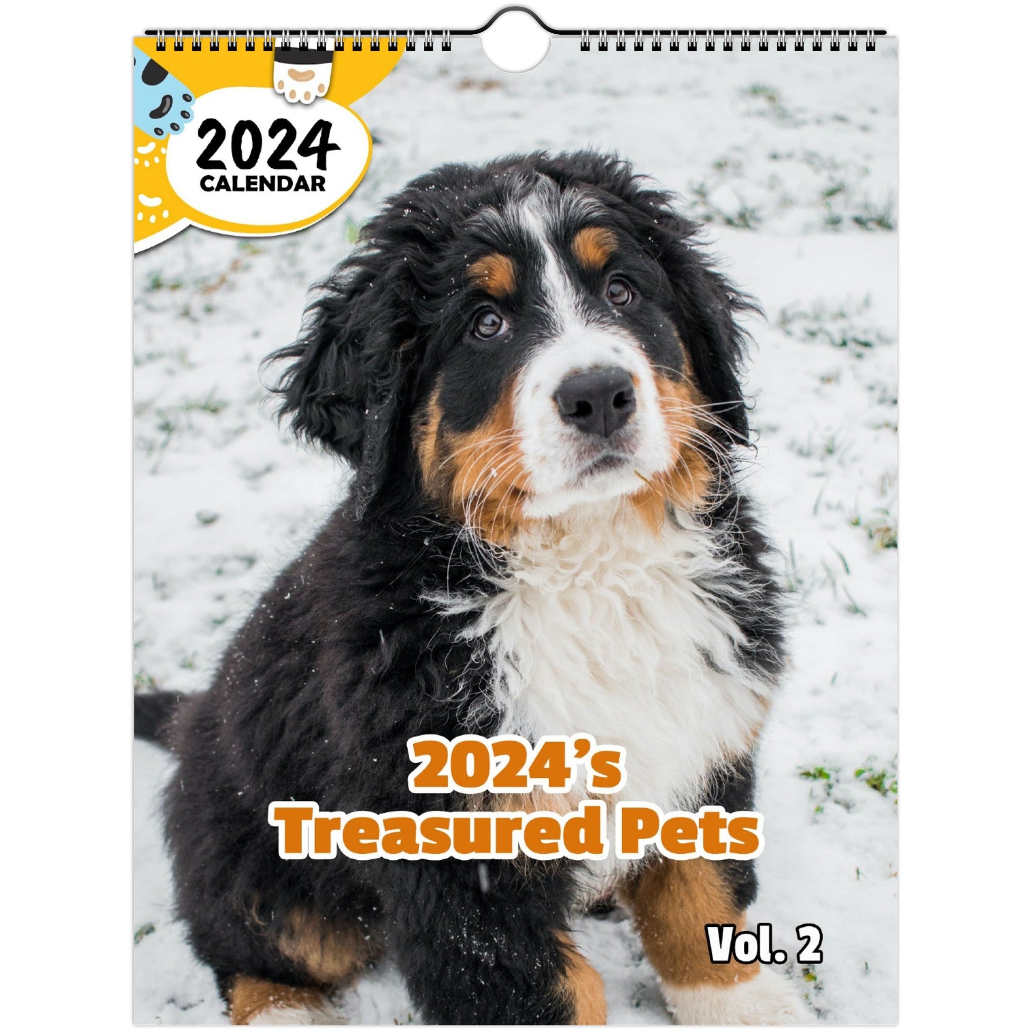 2024's Treasured Pets Volume Two: 2024 Wall Calendar (Published)
