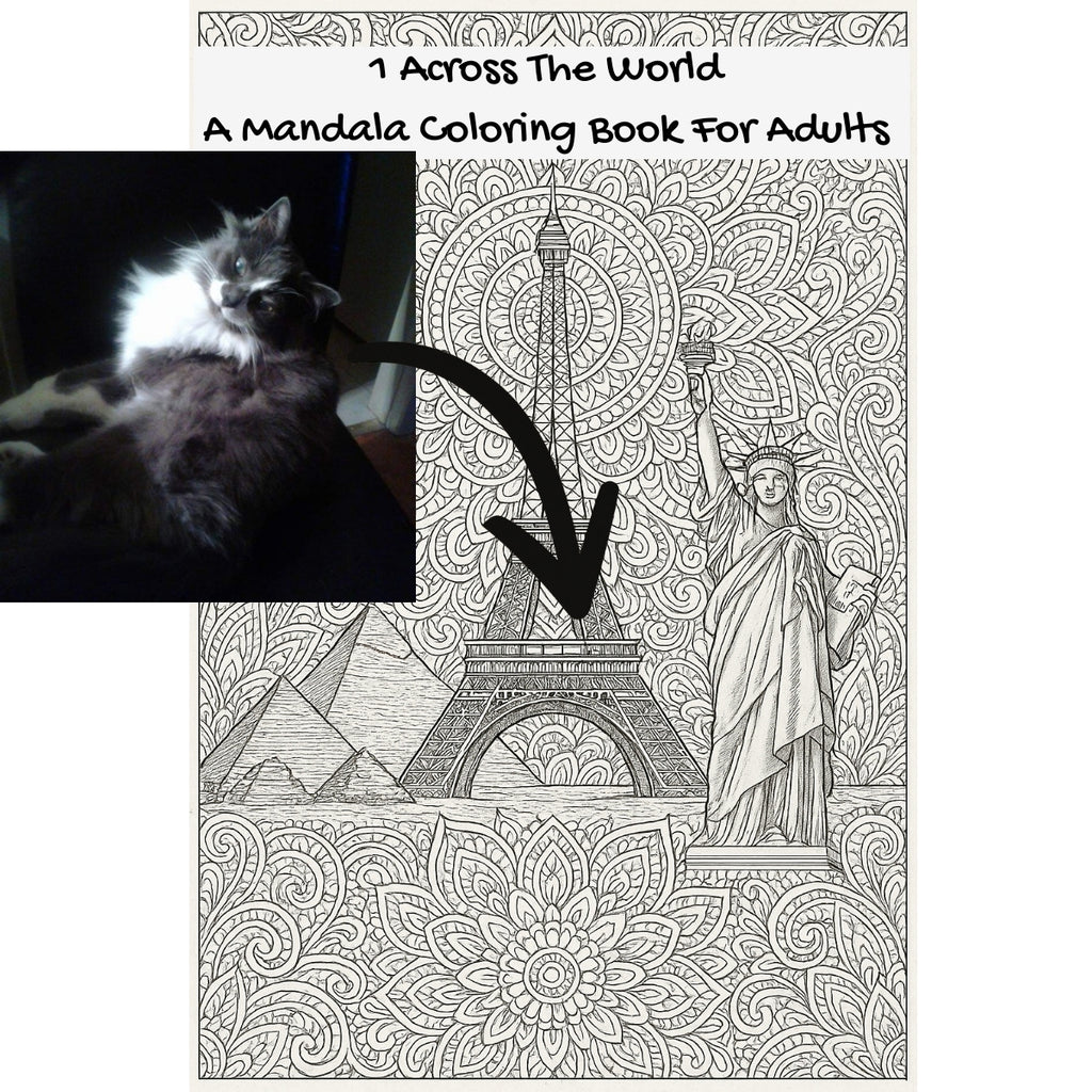 1 Across The World: A Mandala Coloring Book For Adults