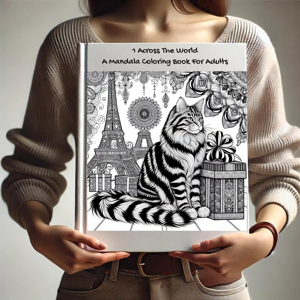 1 Across The World: A Mandala Coloring Book For Adults