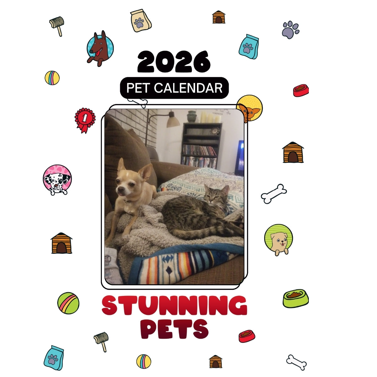Chip and Cam Headlines Stunning Pets: A 2026 Pet Calendar