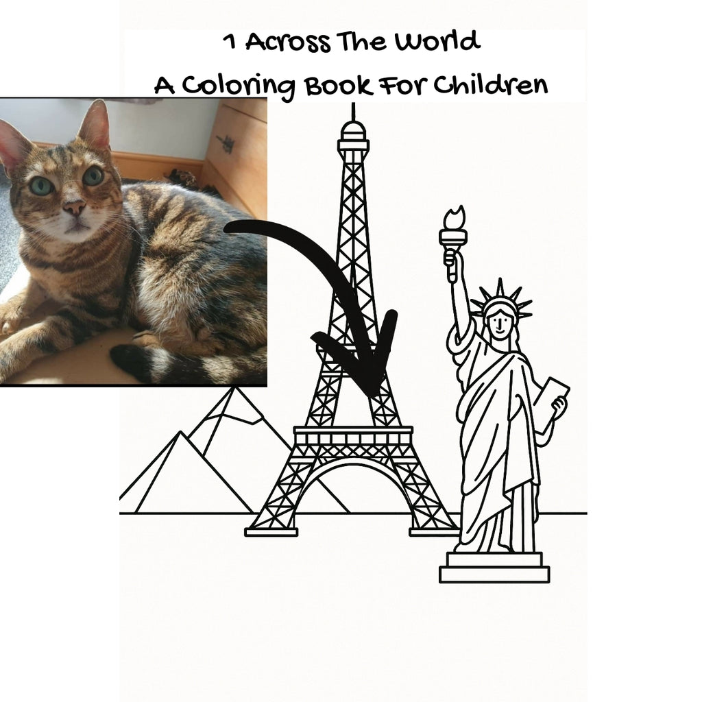 1 Across The World: A Coloring Book For Children