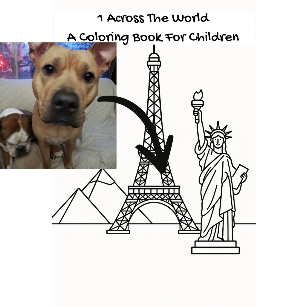 1 Across The World: A Coloring Book For Children