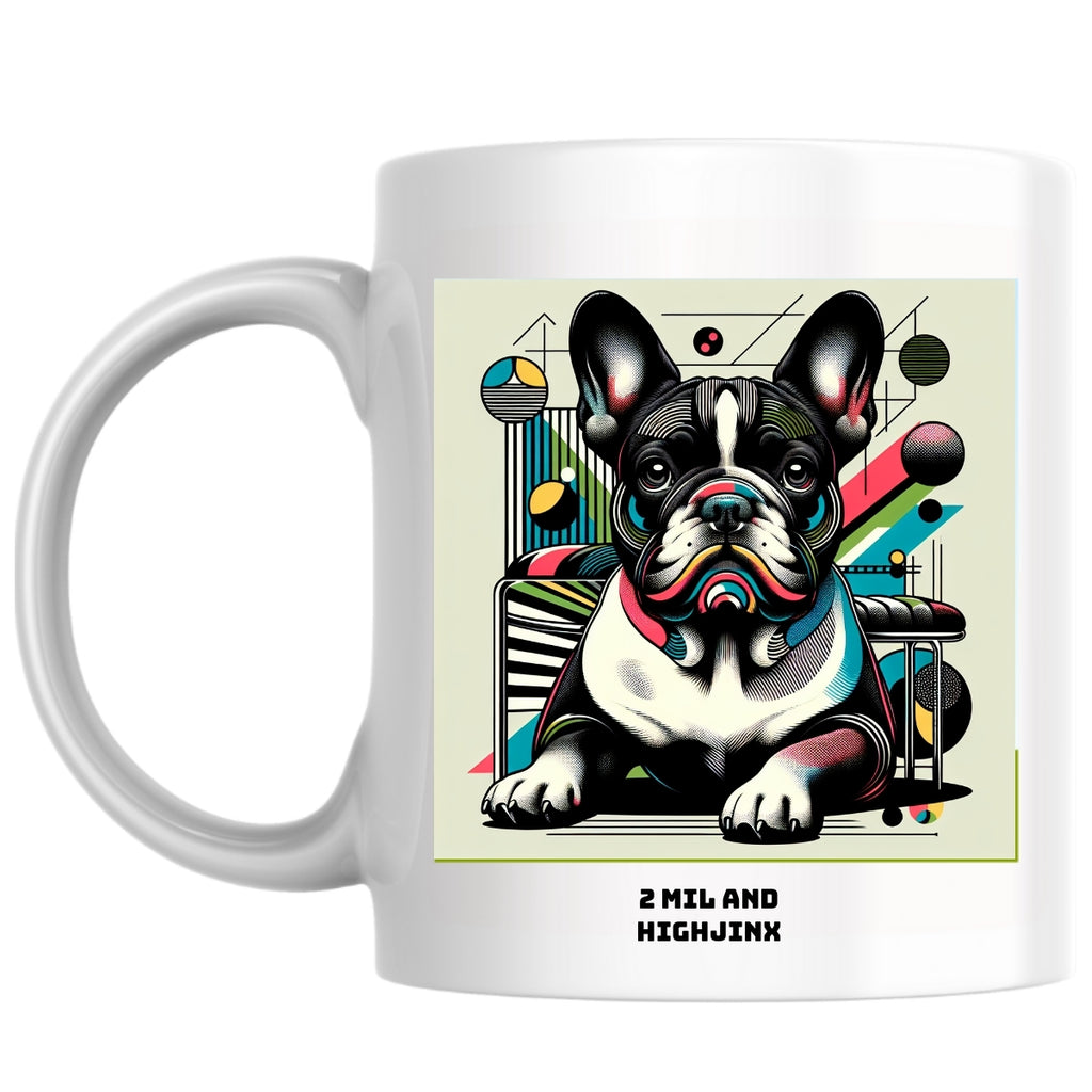 2 mil and highjinx the Magnificent: Pop Art Coffee Mug