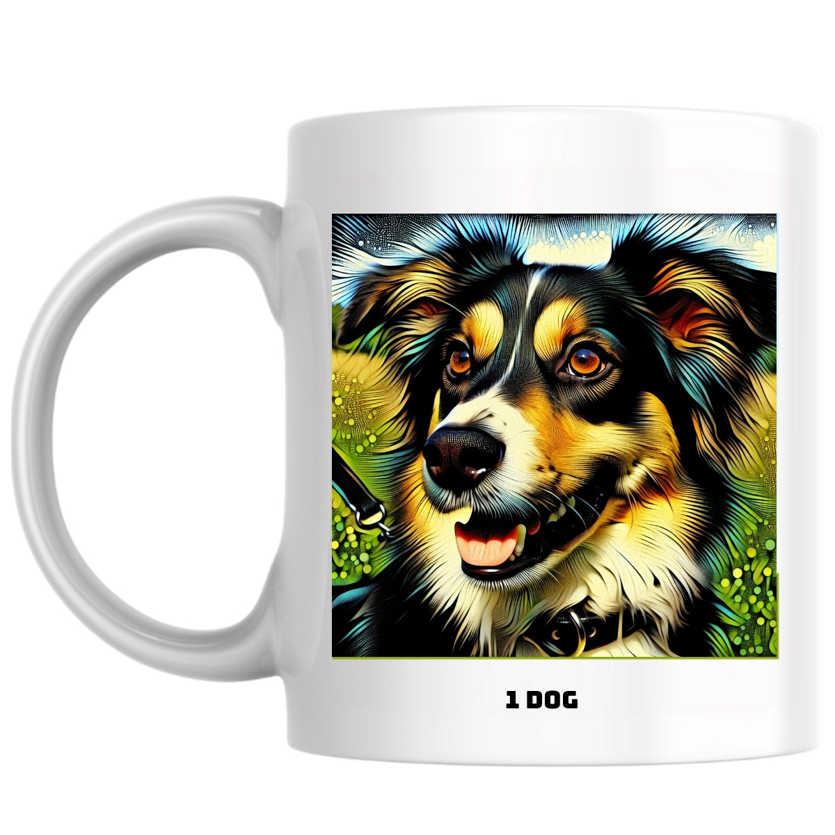 1 dog the Magnificent: Pop Art Coffee Mug