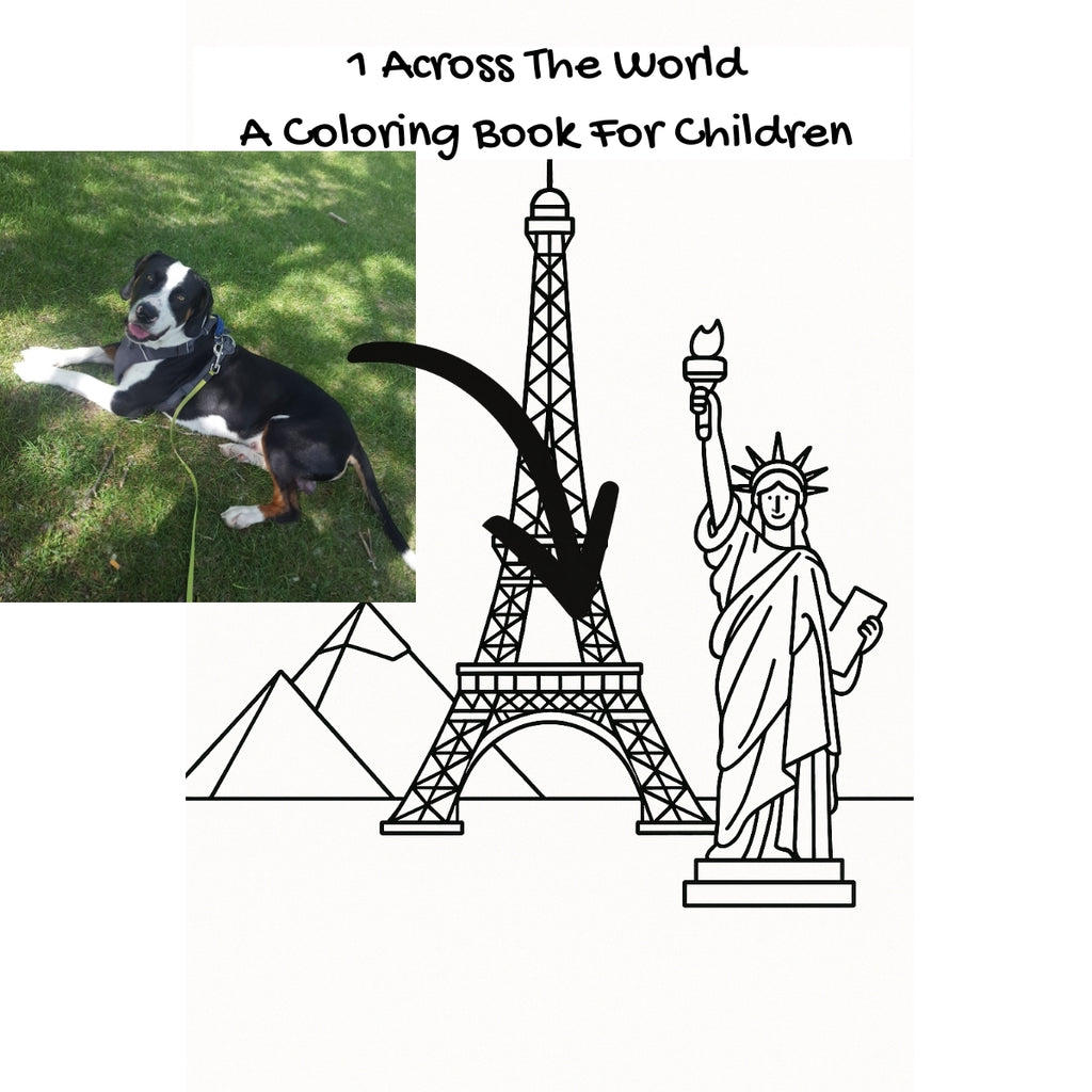 1 Across The World: A Coloring Book For Children