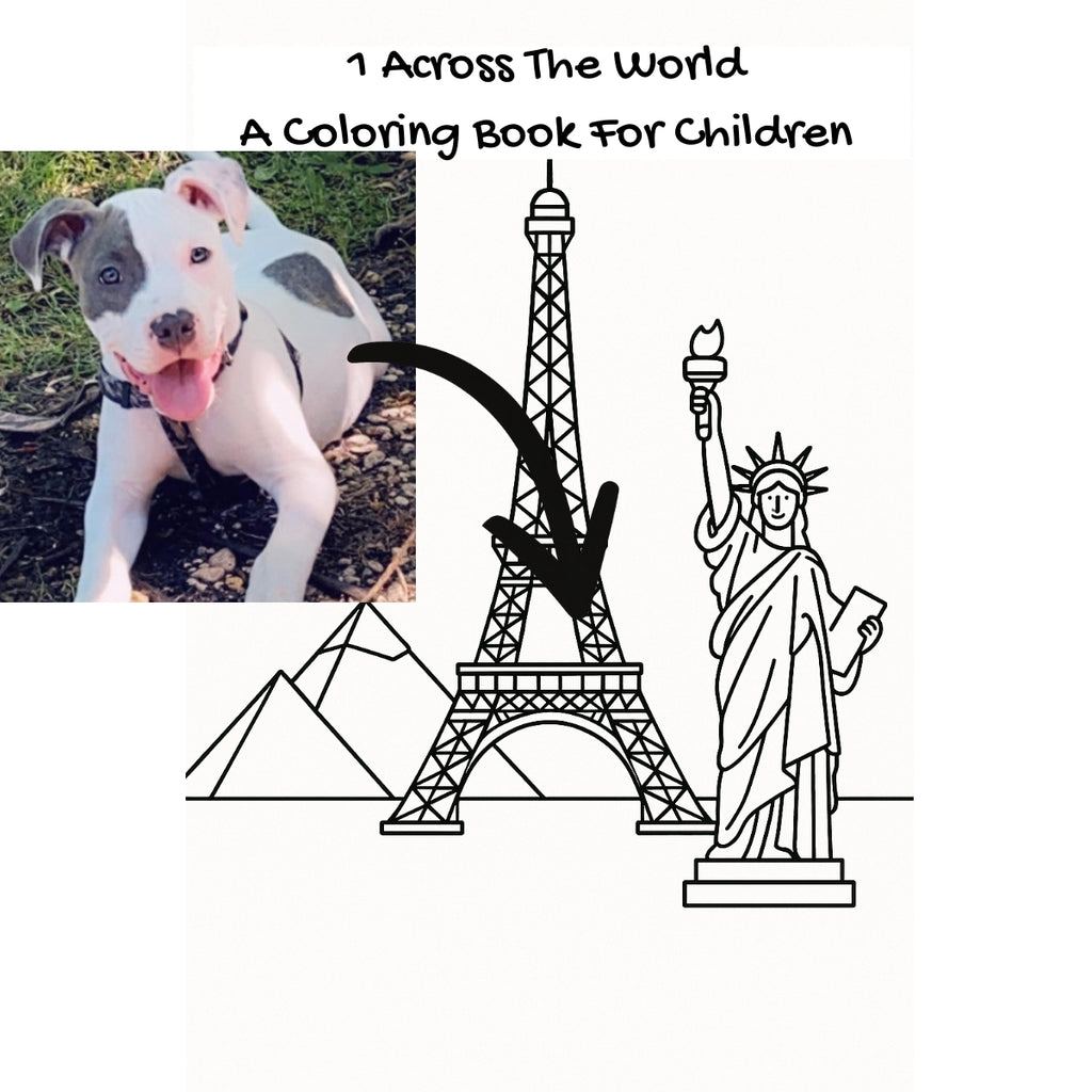 1 Across The World: A Coloring Book For Children