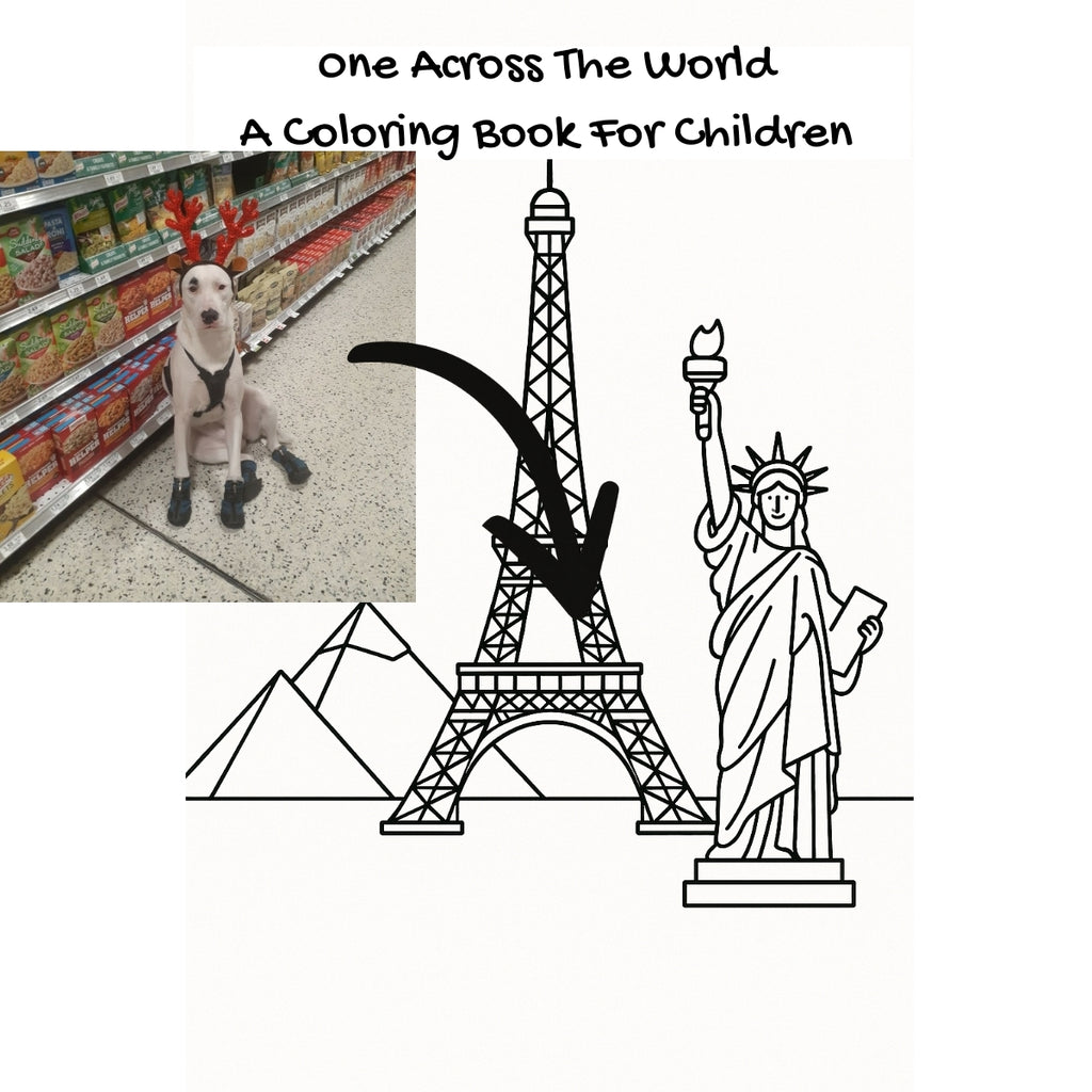 0ne Across The World: A Coloring Book For Children