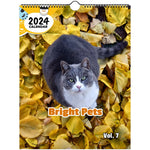 Bright Pets Volume Seven: 2024 Wall Calendar (Published)