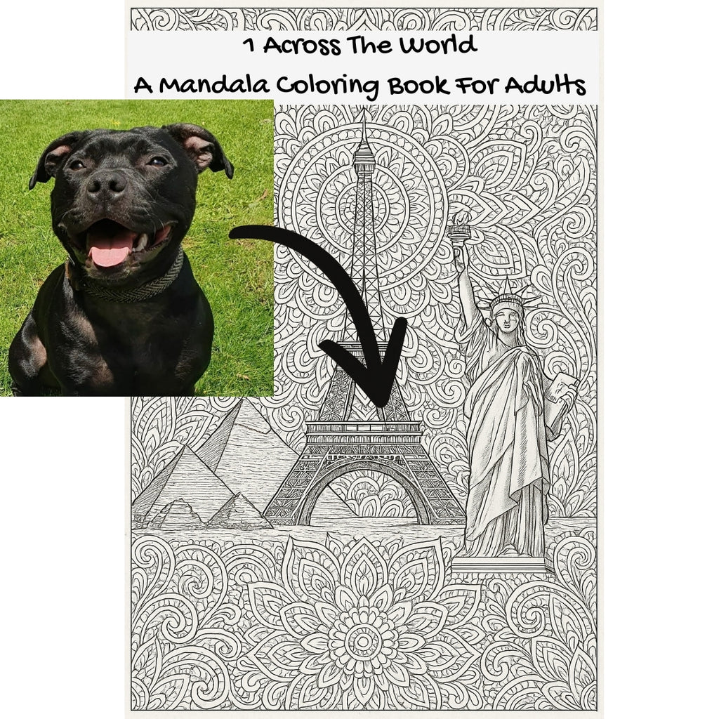 1 Across The World: A Mandala Coloring Book For Adults
