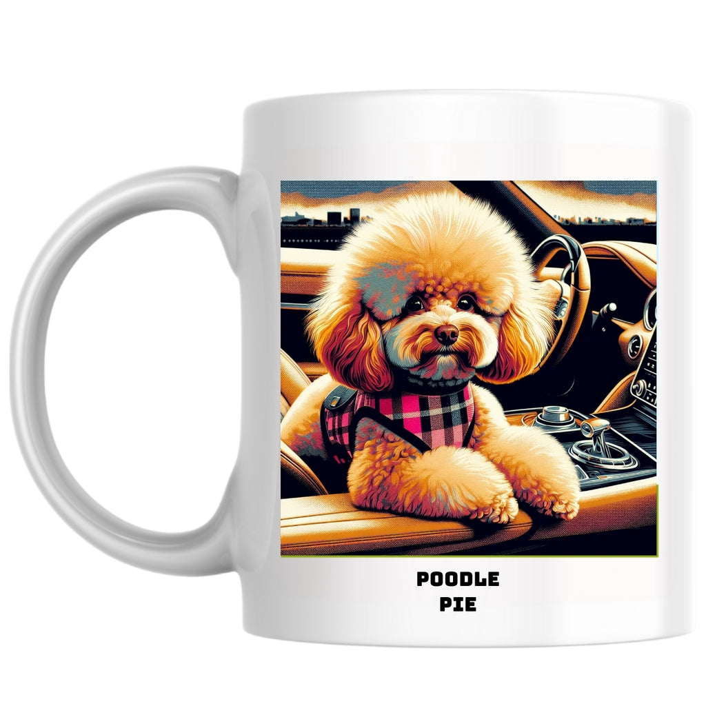 Poodle Pie the Magnificent: Pop Art Coffee Mug