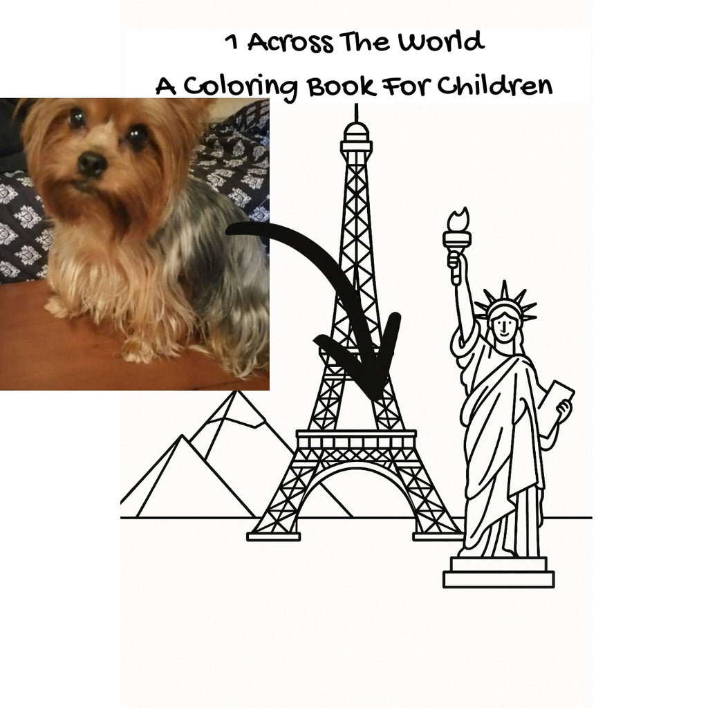 1 Across The World: A Coloring Book For Children