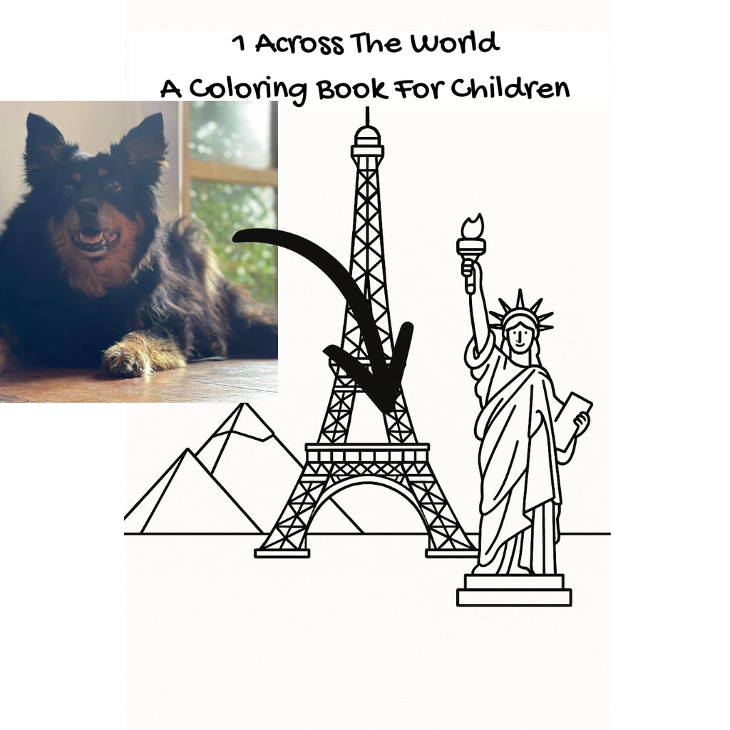 1 Across The World: A Coloring Book For Children