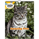 Amazing Pets Volume Two: 2024 Wall Calendar (Published)