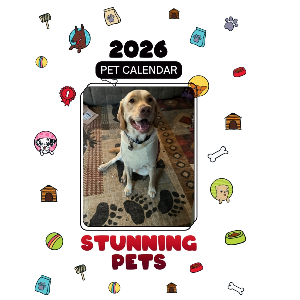 2 Headlines Stunning Pets: A 2026 Pet Calendar
