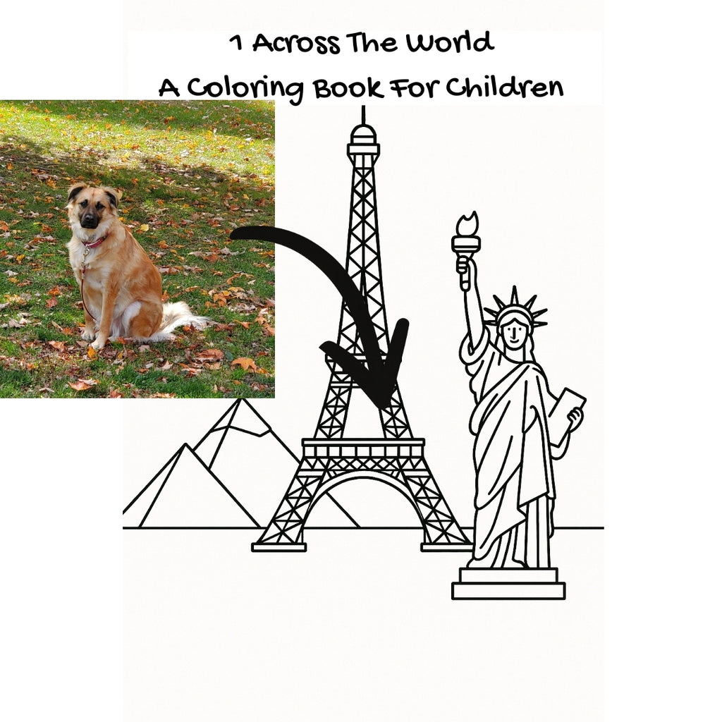 1 Across The World: A Coloring Book For Children