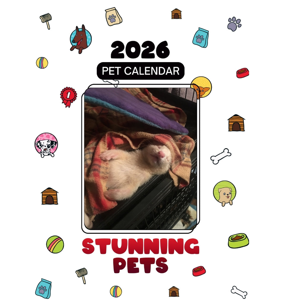 Ferret Bueller Headlines Stunning Pets: A 2026 Pet Calendar