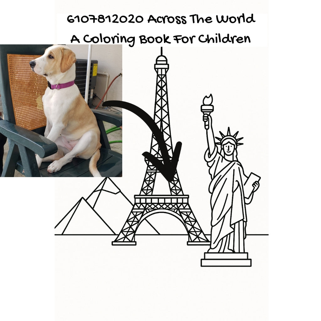 6107812020 Across The World: A Coloring Book For Children