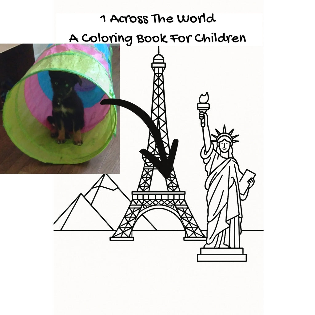 1 Across The World: A Coloring Book For Children