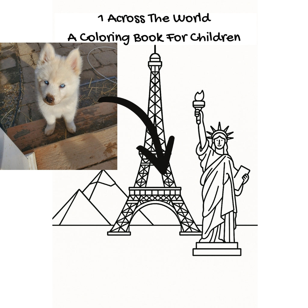 1 Across The World: A Coloring Book For Children