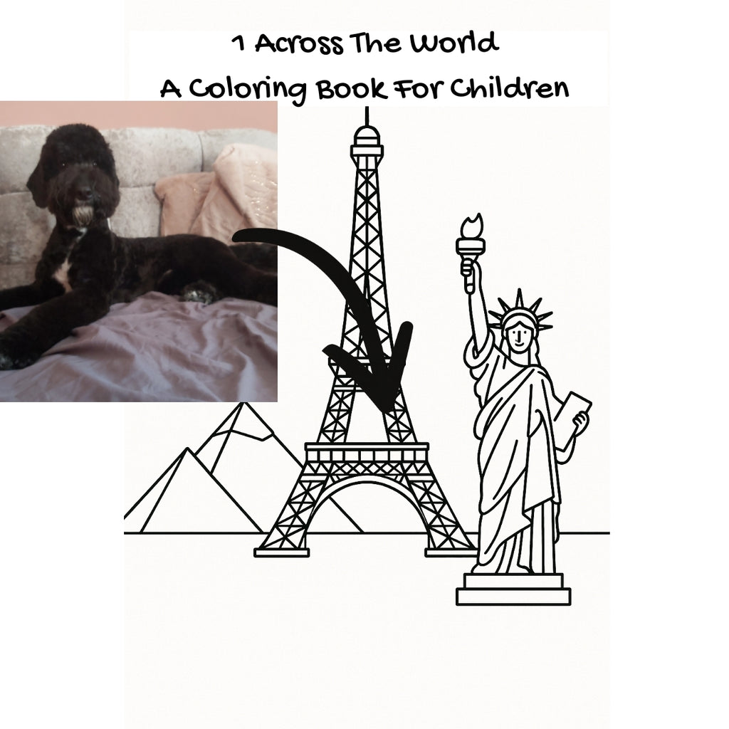 1 Across The World: A Coloring Book For Children