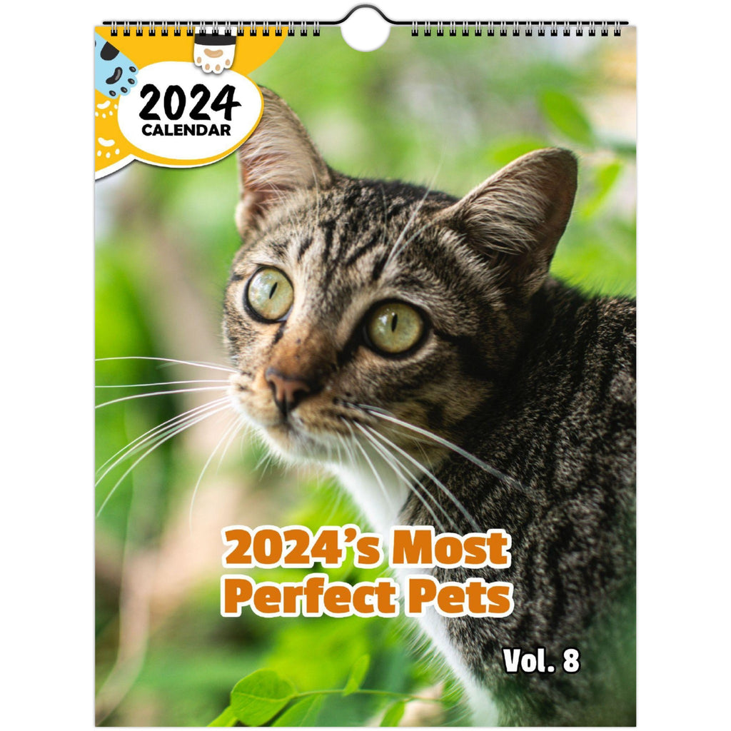 2024's Most Perfect Pets Volume Eight: 2024 Wall Calendar (Published)