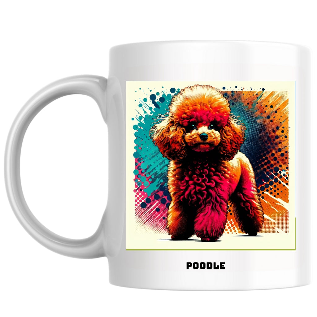 Poodle the Magnificent: Pop Art Coffee Mug