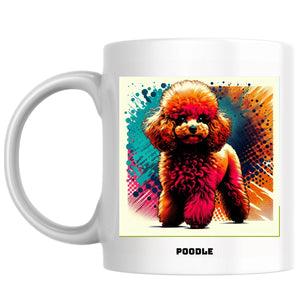 Poodle the Magnificent: Pop Art Coffee Mug