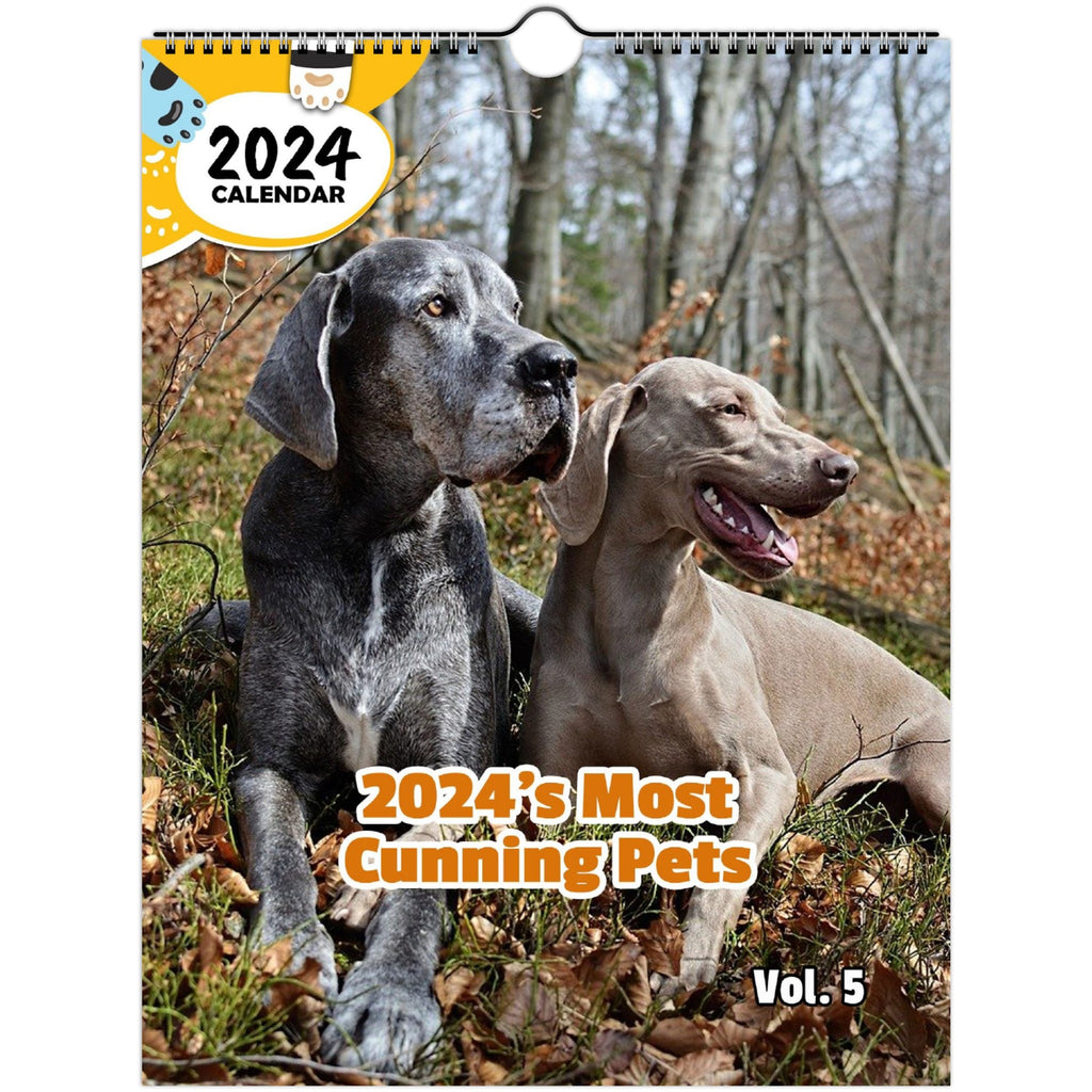 2024's Most Cunning Pets Volume Five: 2024 Wall Calendar (Published)