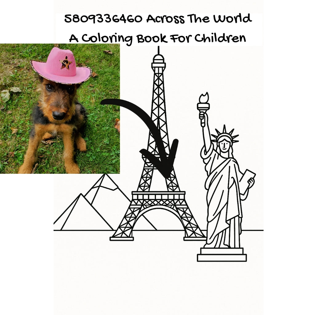 5809336460 Across The World: A Coloring Book For Children