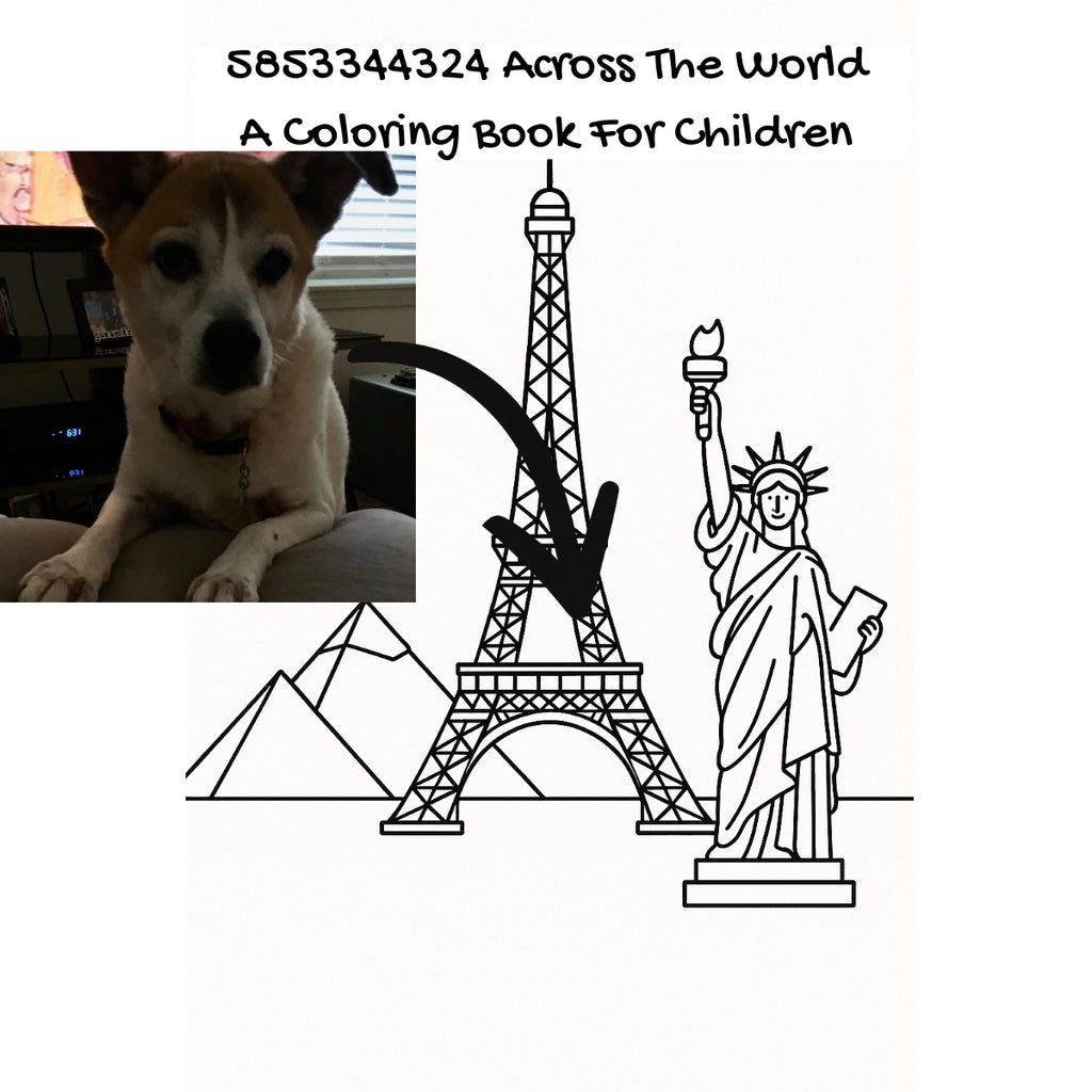 5853344324 Across The World: A Coloring Book For Children