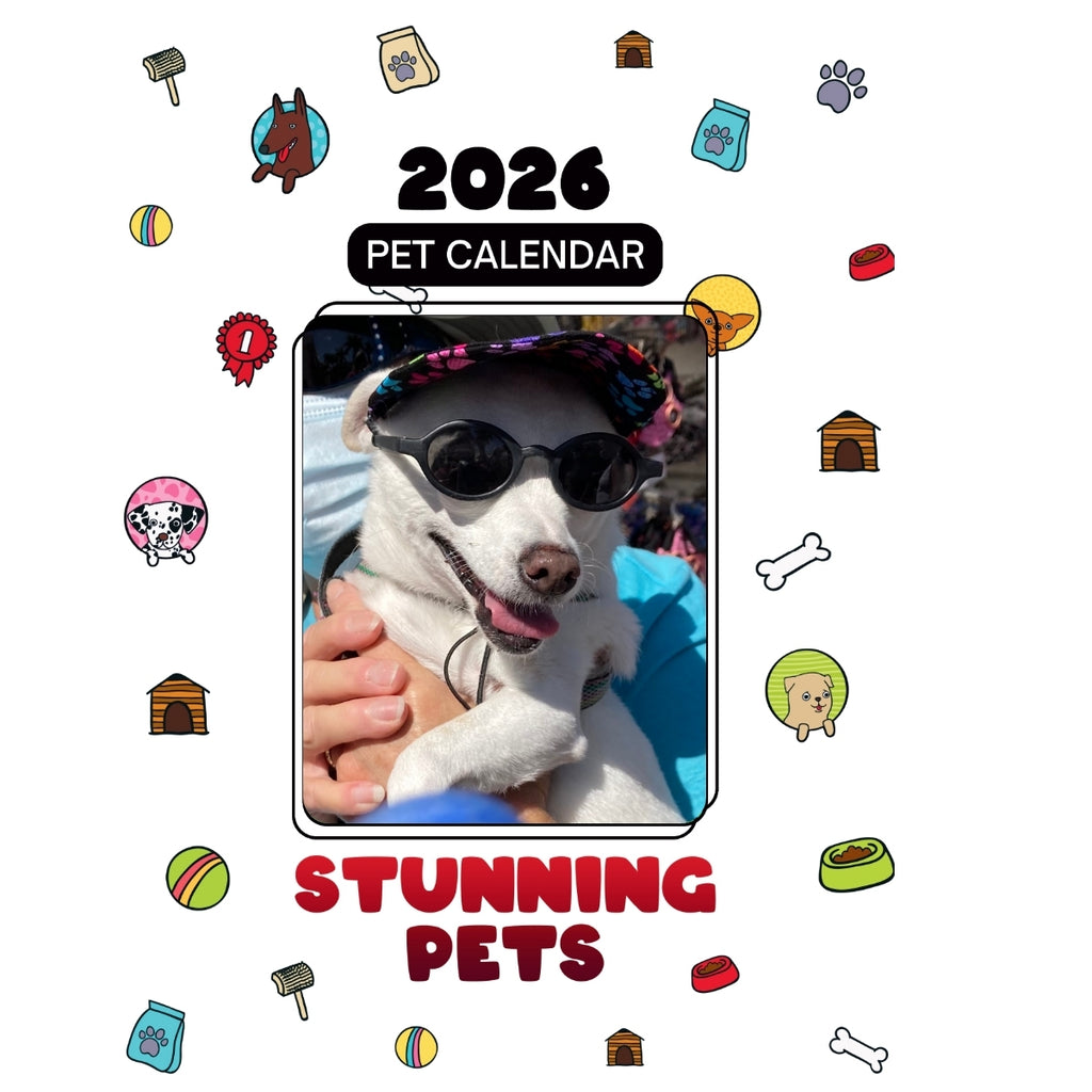 6084361199 Headlines Stunning Pets: A 2026 Pet Calendar