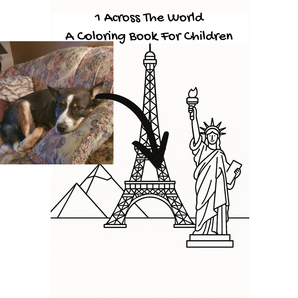 1 Across The World: A Coloring Book For Children