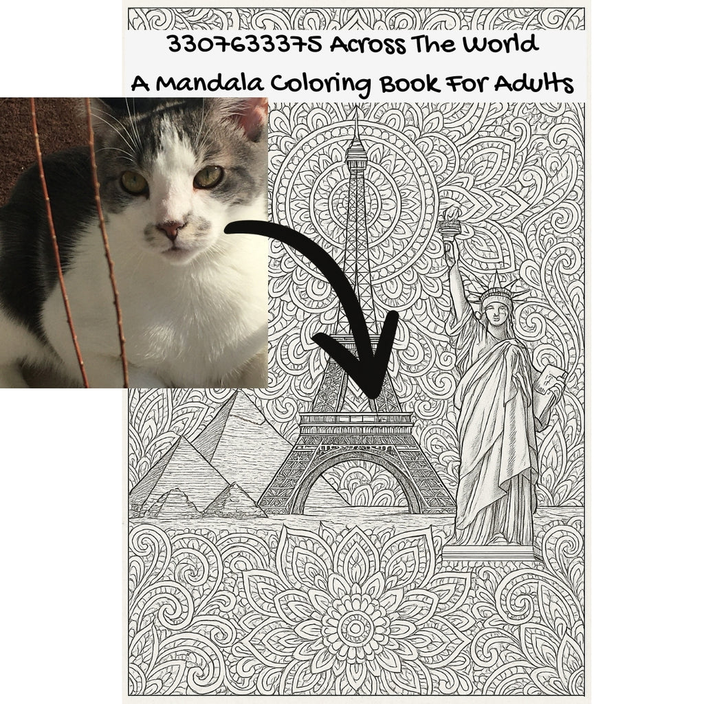 3307633375 Across The World: A Mandala Coloring Book For Adults