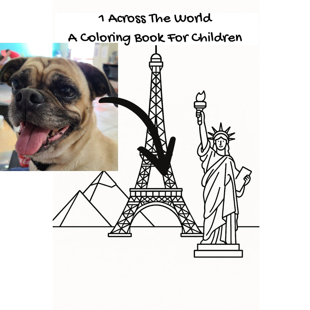 1 Across The World: A Coloring Book For Children