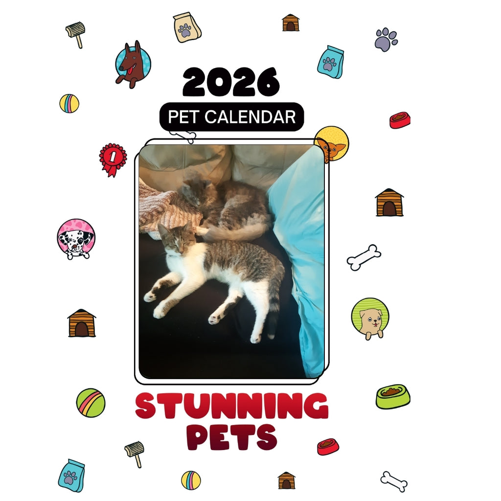 2 Headlines Stunning Pets: A 2026 Pet Calendar