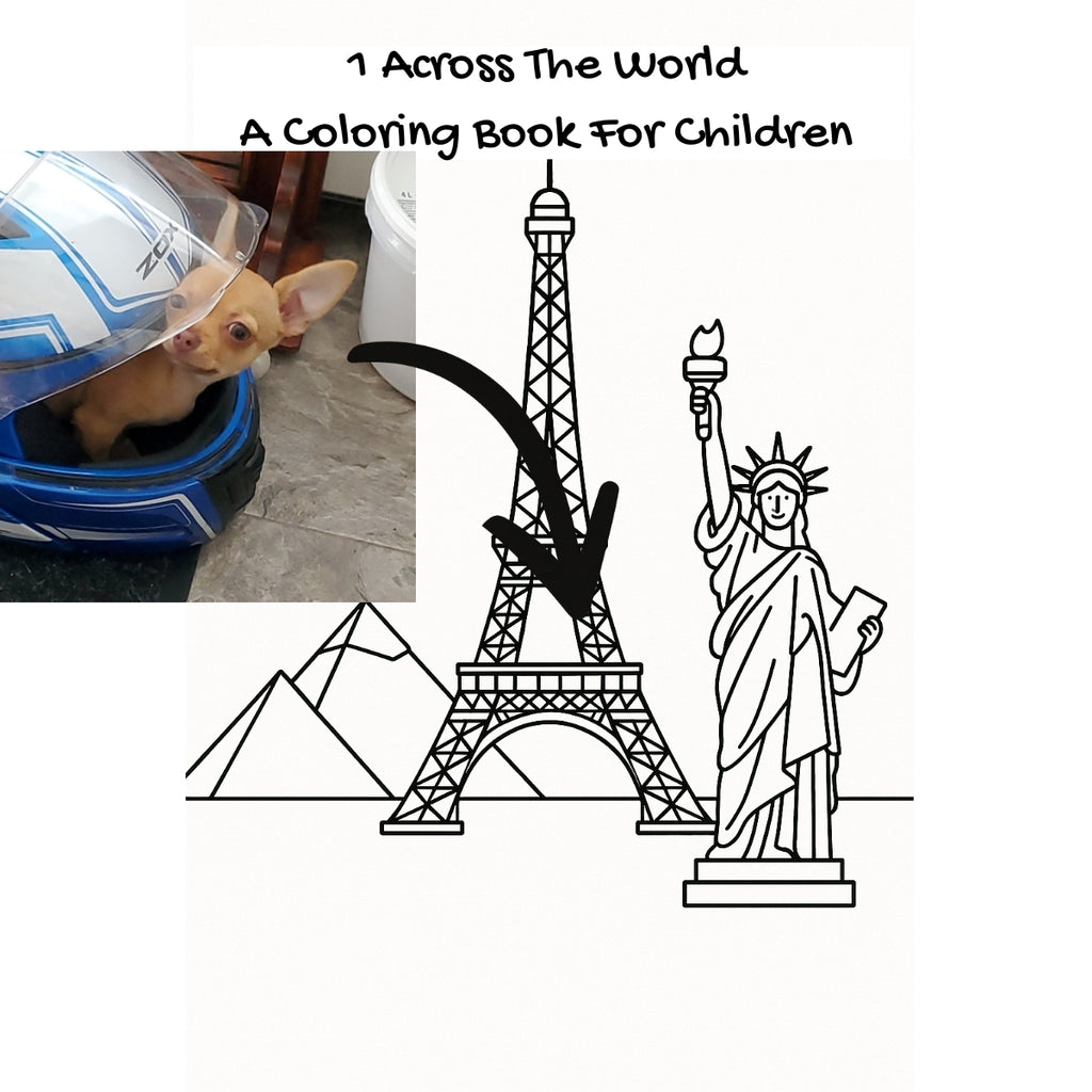 1 Across The World: A Coloring Book For Children