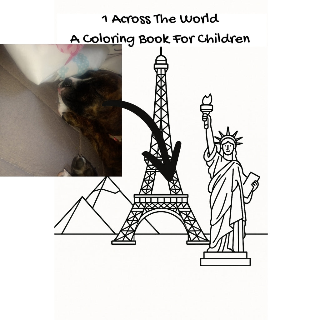 1 Across The World: A Coloring Book For Children