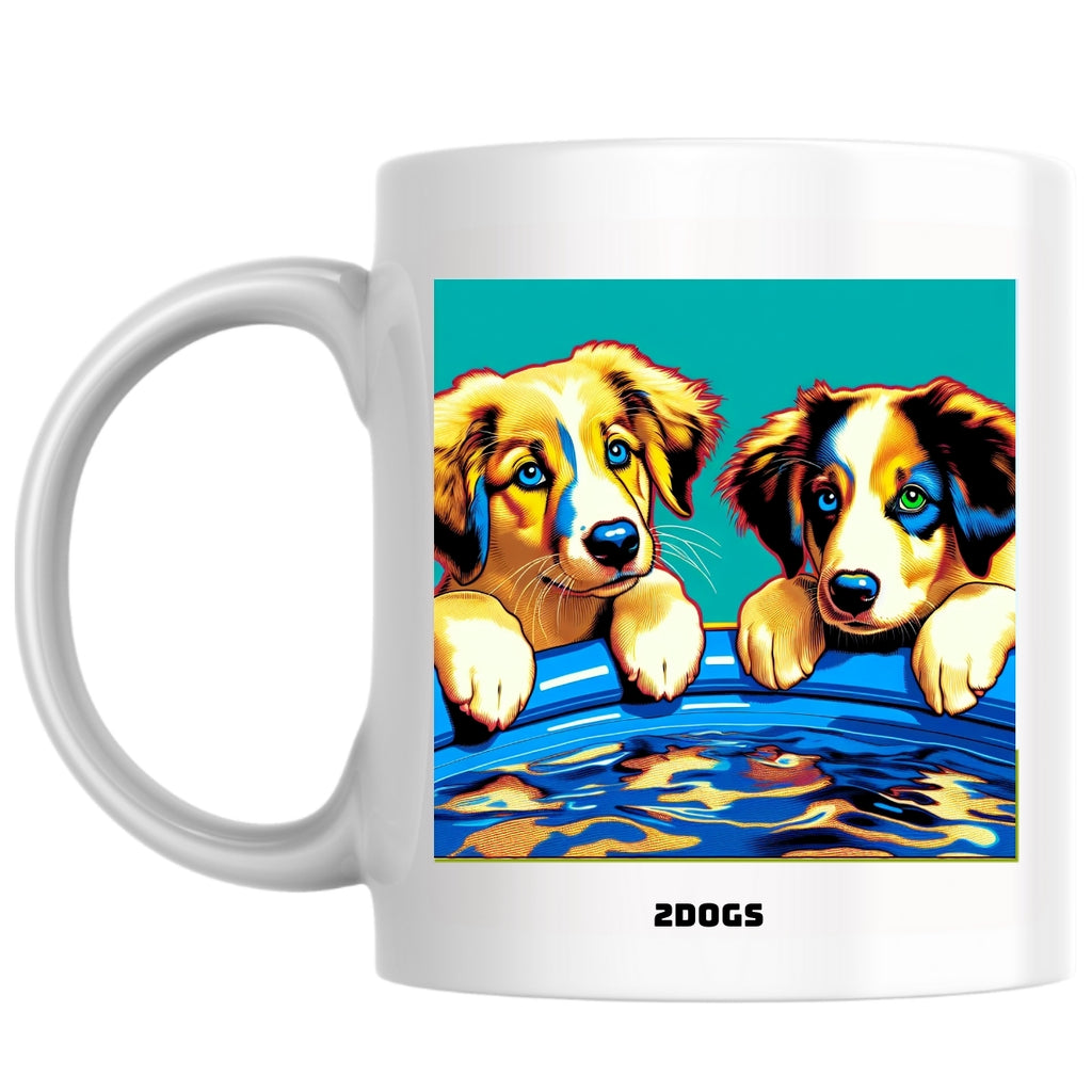 2dogs the Magnificent: Pop Art Coffee Mug