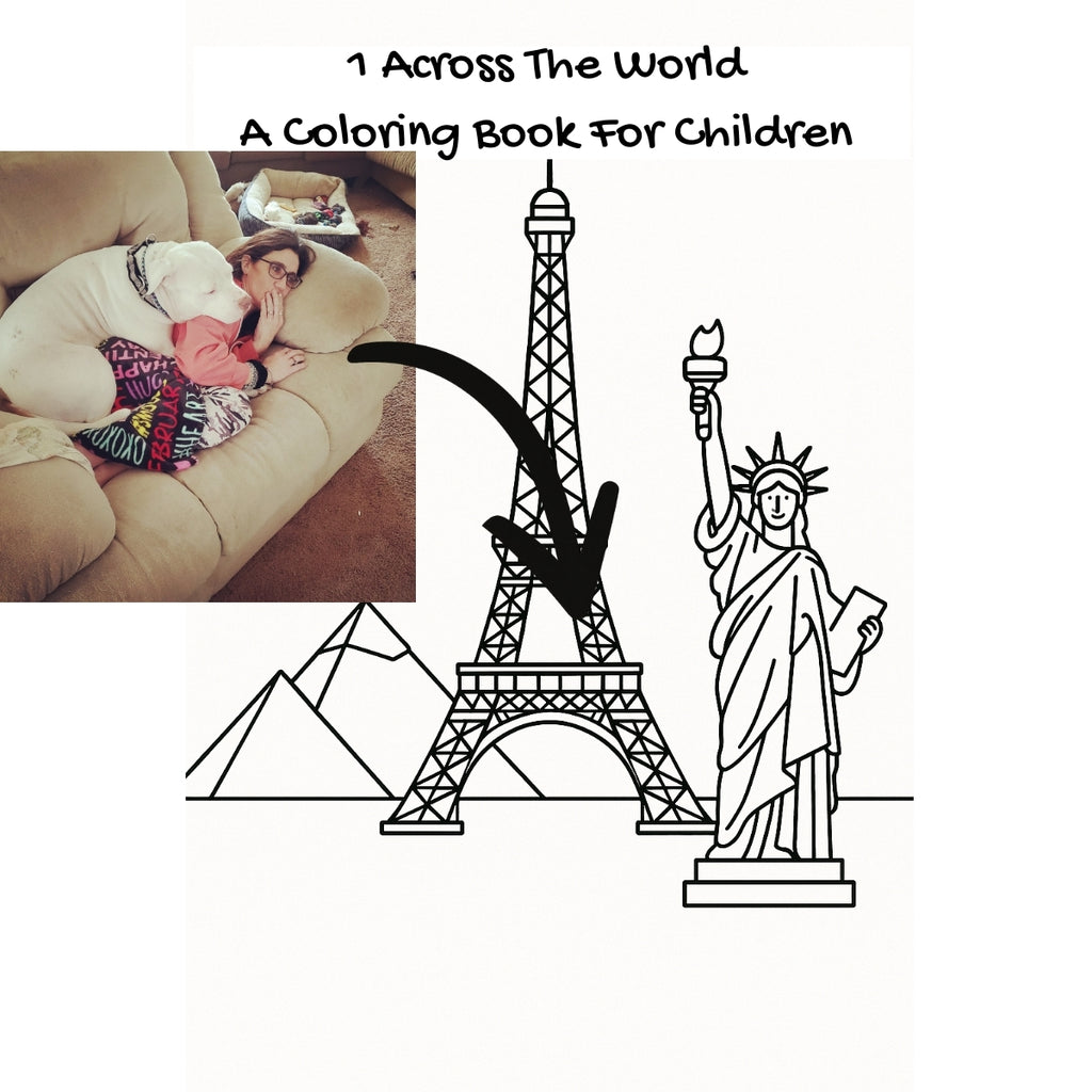 1 Across The World: A Coloring Book For Children