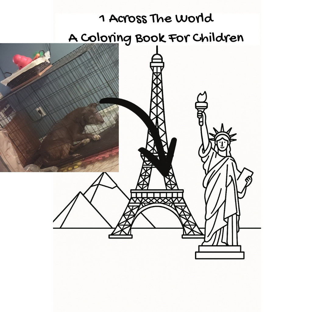 1 Across The World: A Coloring Book For Children