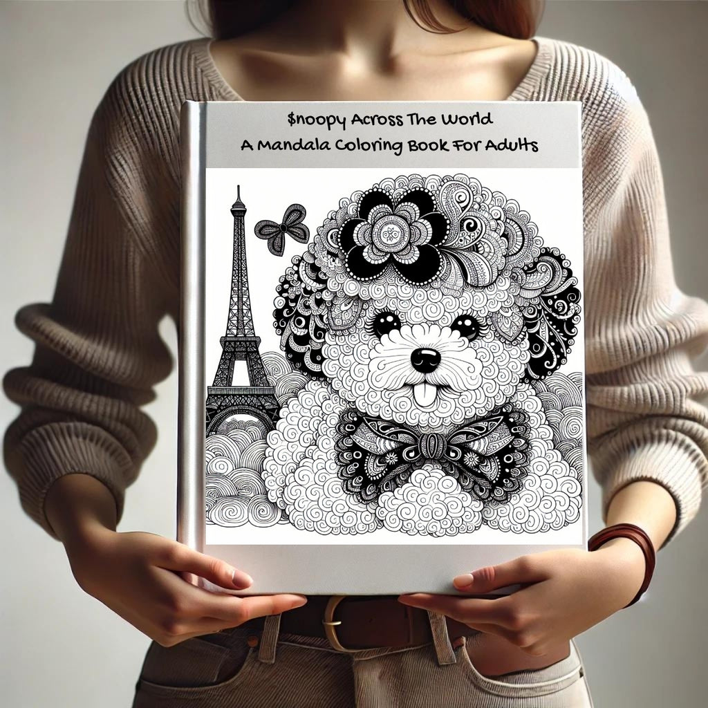 $noopy Across The World: A Mandala Coloring Book For Adults